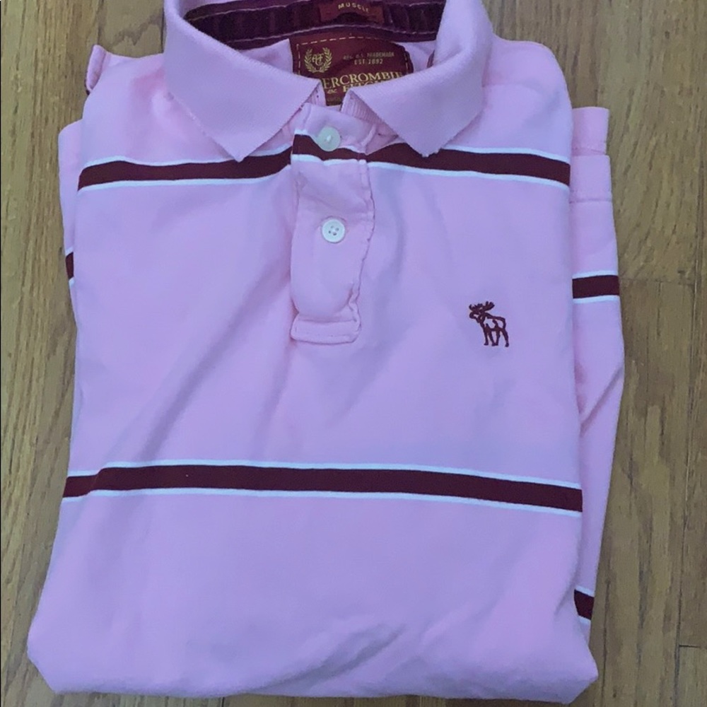Men’s VINTAGE  Abercrombie & Fitch LS muscle fit Sz S